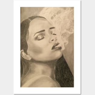 Rihanna Smoking Posters and Art